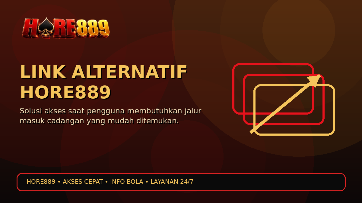 Link Alternatif HORE889