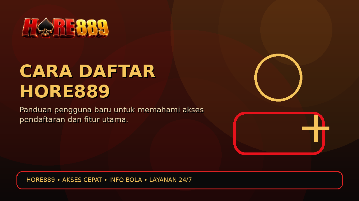 Cara Daftar HORE889