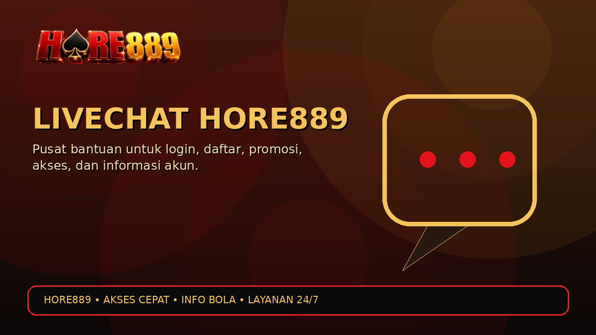 Livechat HORE889